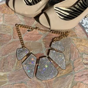 Aldo diamond bling necklace✨